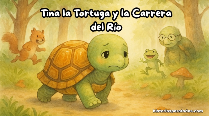 Cuento de la tortuga que aprendió a confiar en ella