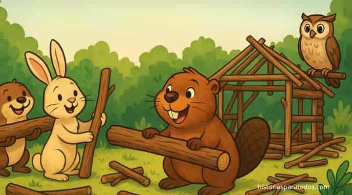 Cuento infantil de superación y trabajo en equipo