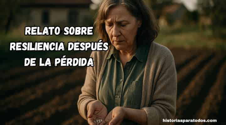Relato sobre resiliencia después de la pérdida